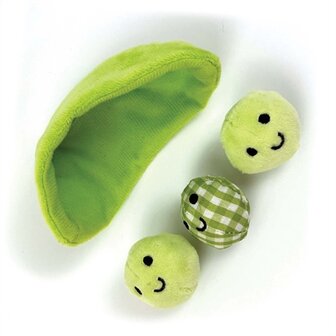 Happy pet tabby patch erwten met catnip