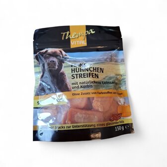 Thempa Vital Kipreepjes 150 g met pompoen en natuurlijk lijnzaad