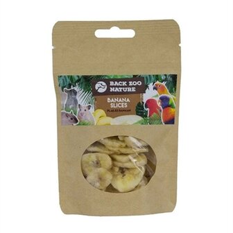 Back zoo nature banana slices
