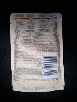 Iams pouch naturally zalm senior 7+  85gram 