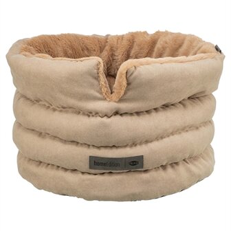 Trixie hondenmand liano soft rond zand / bruin
