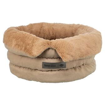 Trixie hondenmand liano soft rond zand / bruin