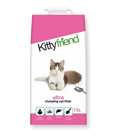 Kitty friend ultra kattenbakvulling