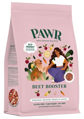 Pawr plantaardig beet booster rode biet / pastinaak / bonen / wortel