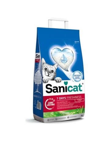 Sanicat 7 days aloe vera kattenbakvulling