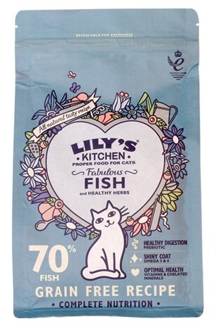 Lily's kitchen cat fisherman's feast fish