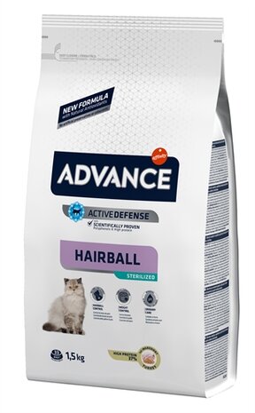 Advance cat sterilized hairball