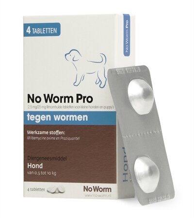 No worm pro hond