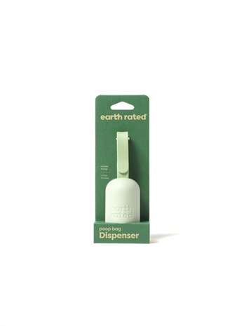 Earth rated poepzakhouder geurloos met 15 poepzakjes