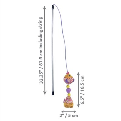 Kong kattenhengel scrattles vis assorti