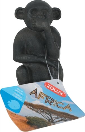 Zolux ornament afrika aap zwijgen