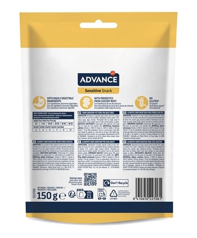 Advance sensitive snack