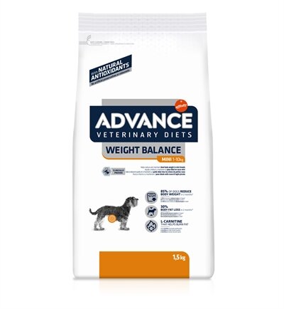 Advance veterinary diet dog weight balance mini