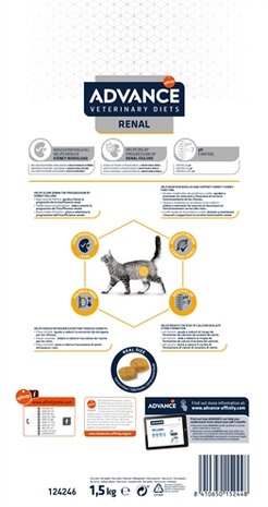 Advance veterinary diet cat renal nieren
