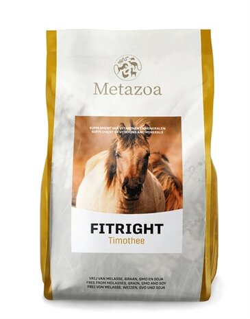 Metazoa premium paardenvoeding fitright timothee