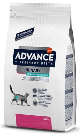 Advance veterinary diet cat urinary sterilized minder calorieËn