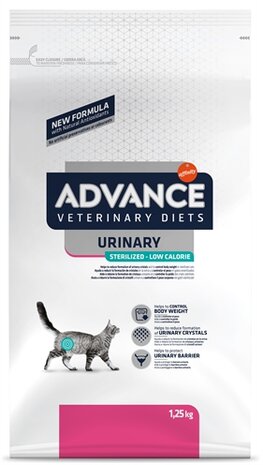 Advance veterinary diet cat urinary sterilized minder calorieËn
