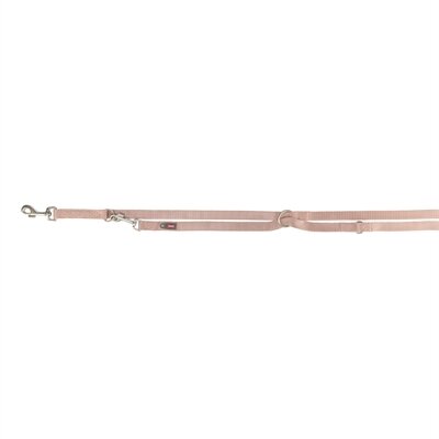 Trixie hondenriem premium verstelbaar blush