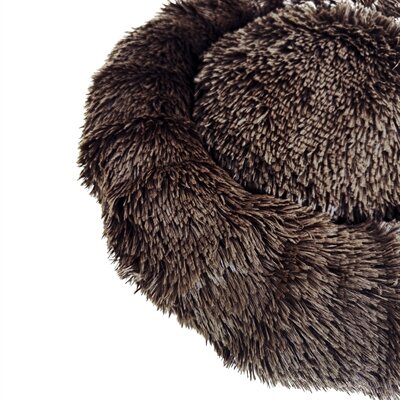 Sazzz hondenmand fluffy bruin (aanbieding maat 65x65x15 nu €19,95)