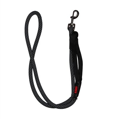 Kong hondenriem retriever touw zwart