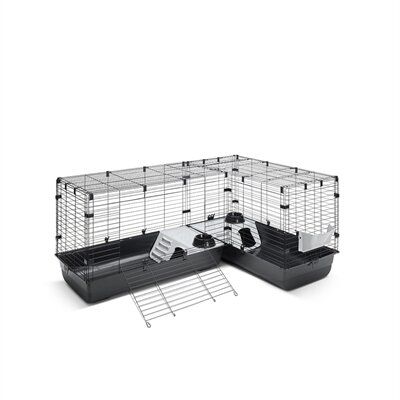 Savic clubix corner knaagdierkooi zwart