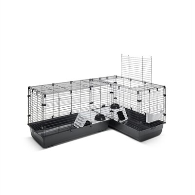 Savic clubix corner knaagdierkooi zwart
