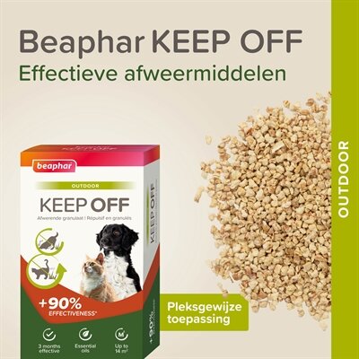 Beaphar keep off granulate kat / hond