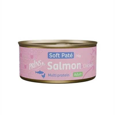 Prins soft pate salmon / chicken