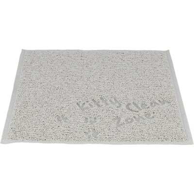 Trixie kattenbakmat pvc lichtgrijs