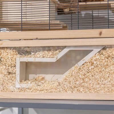 Trixie observatiebox muis / hamster met tunnel onbehandeld hout