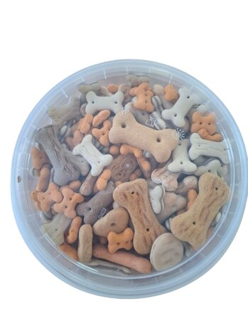 't Dijkje hondenkoekjes party mix 3,5liter (1,25kg)