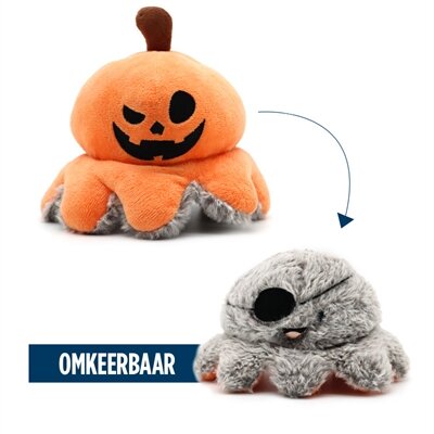 Croci halloween pompoen omkeerbaar pluche