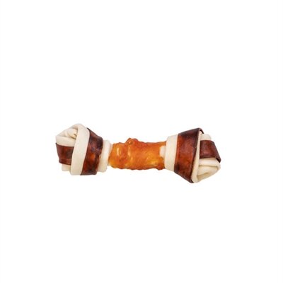 Petstyle living geknoopt bot multicolor met kip
