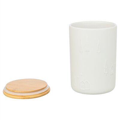 Trixie xmas snackpot keramiek wit