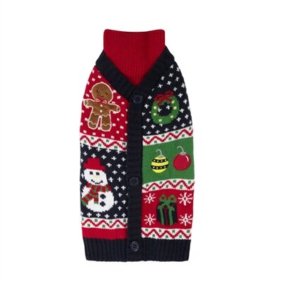 Cupid & comet christmas eve gift pack met trui / speeltje / snacks