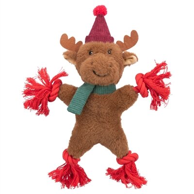 Trixie xmas rendier pluche / flostouw