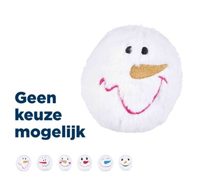 Trixie sneeuwballen assorti