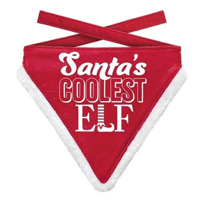 Plenty gifts kerst bandana santa's coolest elf