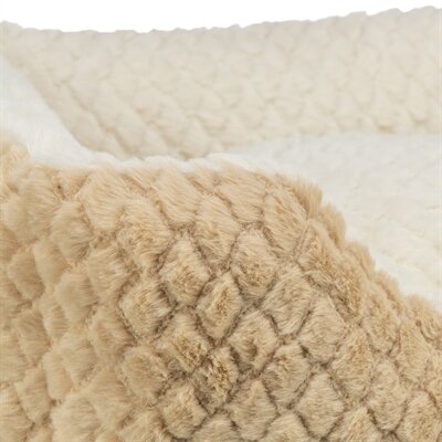 Trixie hondenmand kaline mio hoekig lichtbruin / creme