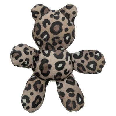 Trixie beer pluche panterprint met kattenkruid / catnip assorti