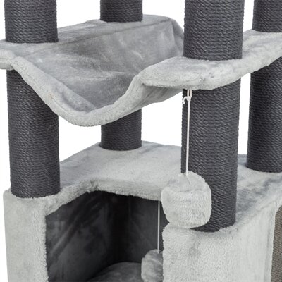 Trixie krabpaal lucano xxl lichtgrijs / donkergrijs