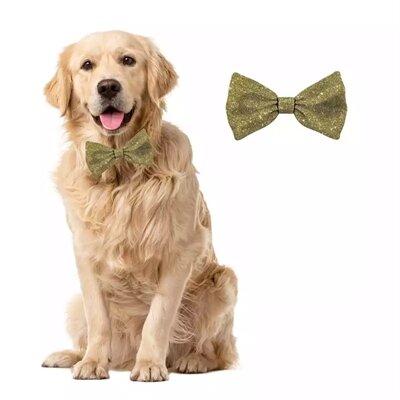 Plenty gifts kerst vlinderstrik glitter goud