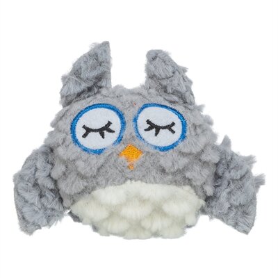 Trixie uil pluche met kattenkruid / catnip assorti