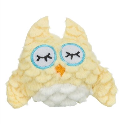 Trixie uil pluche met kattenkruid / catnip assorti