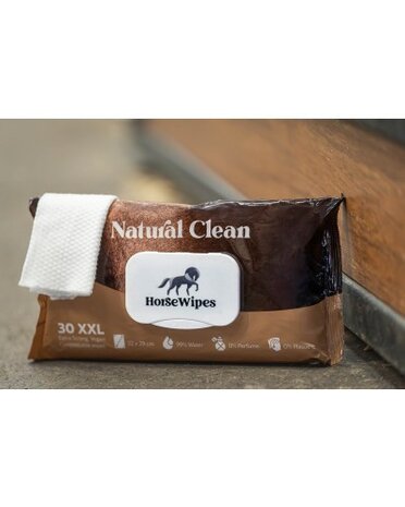 Horse Wipes Natural Clean 30 XXL wipes