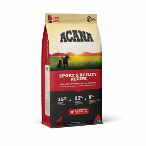 ACANA Sport & Agility 17 kg (ivm lichte transportschade)