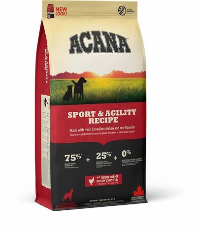 ACANA Sport & Agility 17 kg (ivm lichte transportschade)