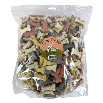 Dog treatz kluifjes 4-mix