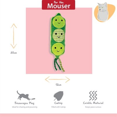 Happy pet tabby patch erwten kicker