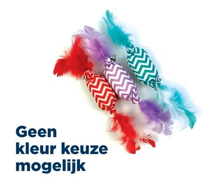 Happy pet tabby patch crinkle snoepje assorti